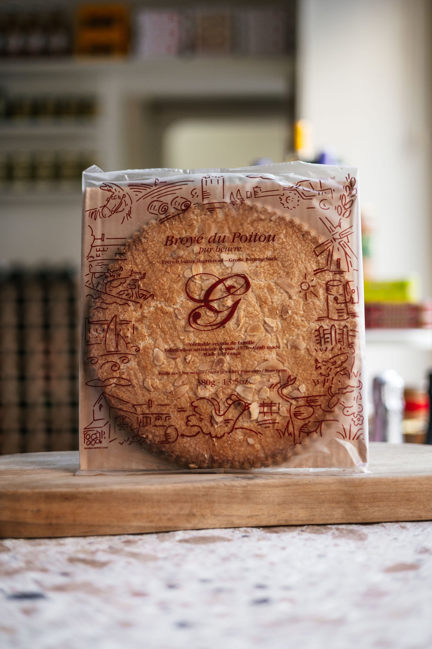 Broyé Poitou | Galleta Mantequilla y Almendras