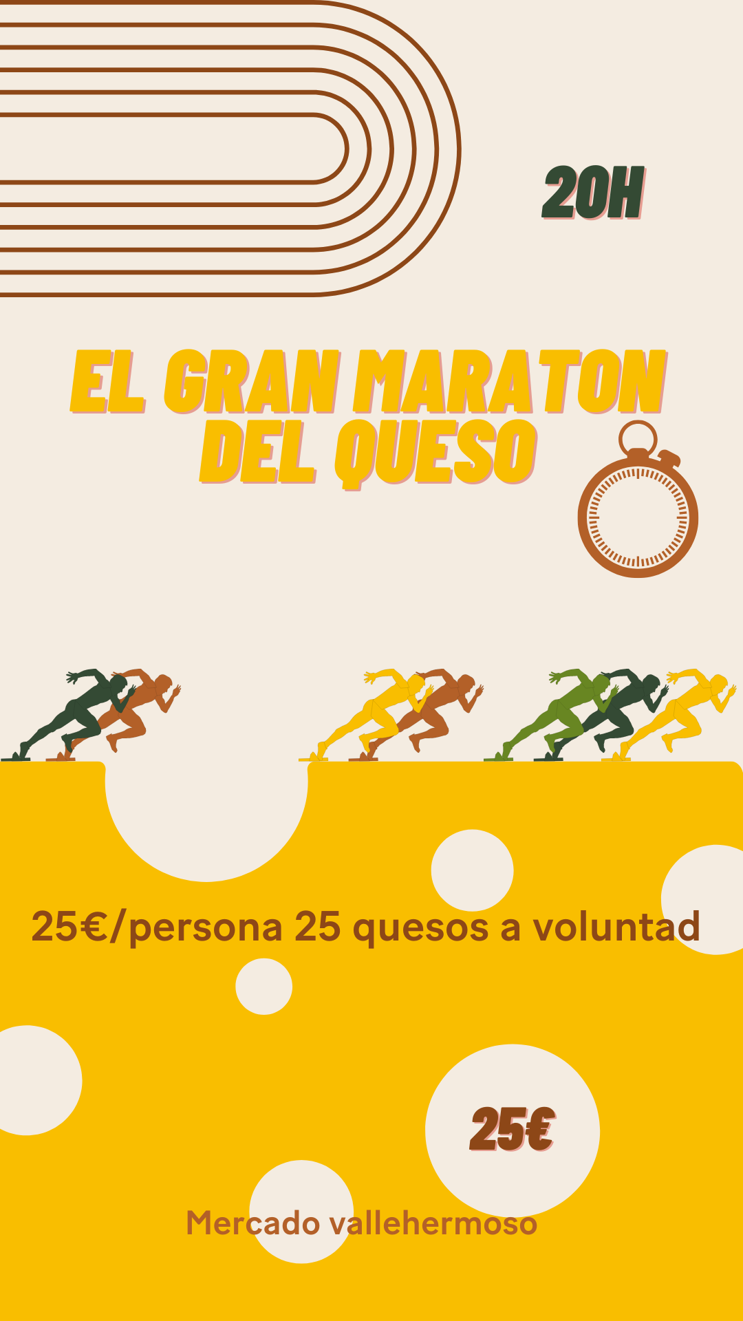 Gran Maratón del queso 12 de Febrero